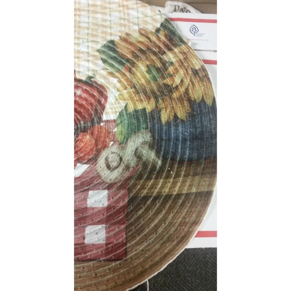 OVAL BRAIDED KITCHEN RUG RED (20